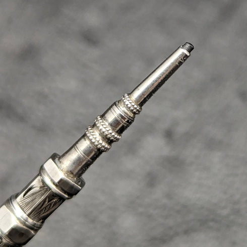 1896 British Antique Sterling Silver Mechanical Pencil Telescopic 76-96mm Magic Pencil